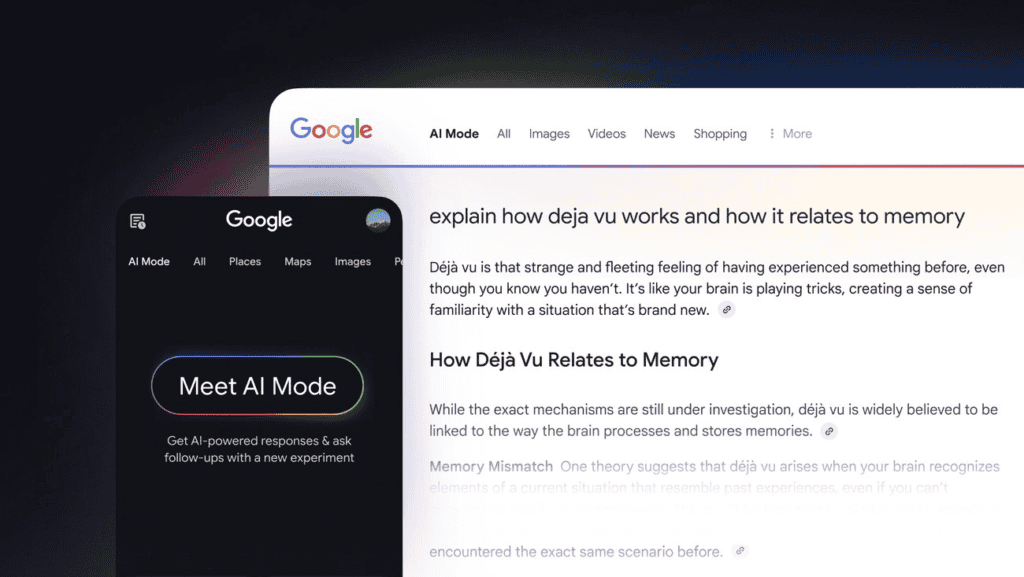 google AI mode